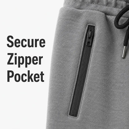 Unisex Essential Everyday Joggers with Zip Pockets