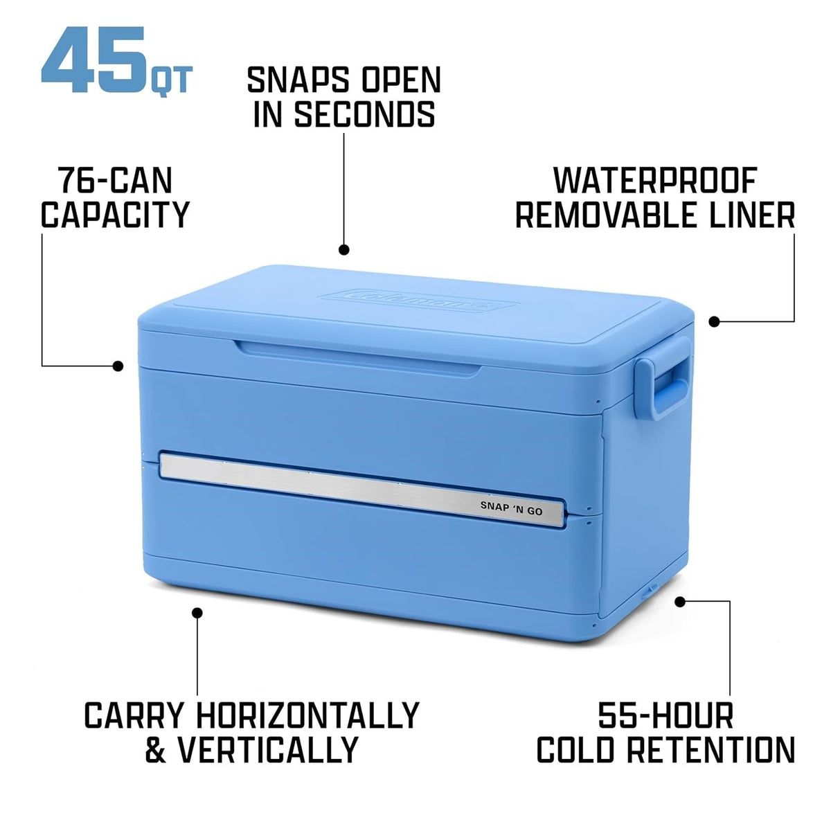 Portable foldable cooler