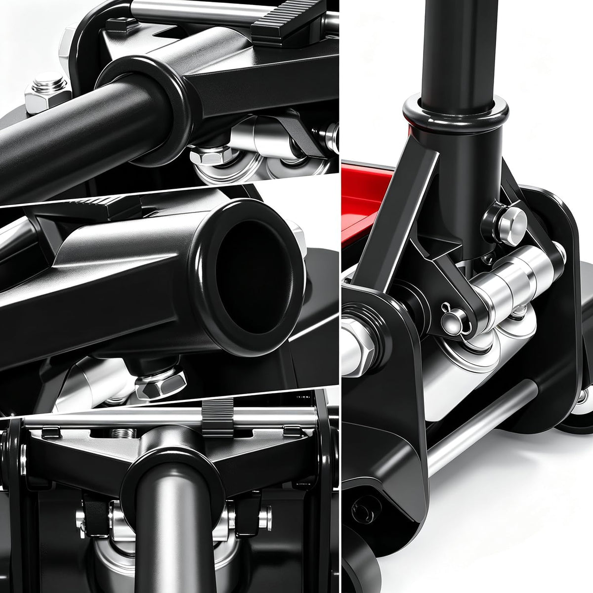 4 Ton Low Profile Steel Racing Floor Jack Lift Up To 21"
