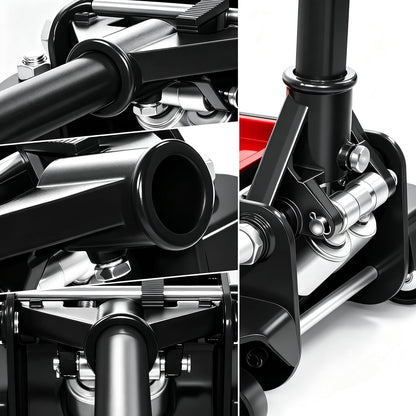 4 Ton Low Profile Steel Racing Floor Jack Lift Up To 21"