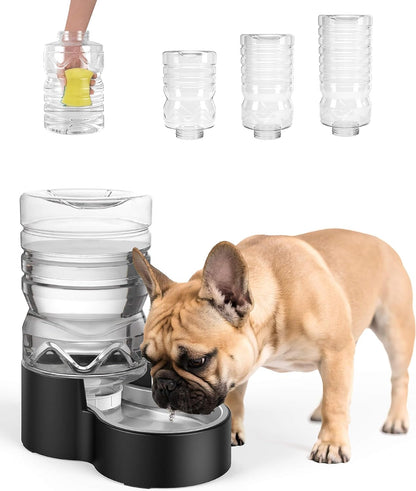 1.7-Gallon (6.5L) Automatic Pet Water Fountain (Black)