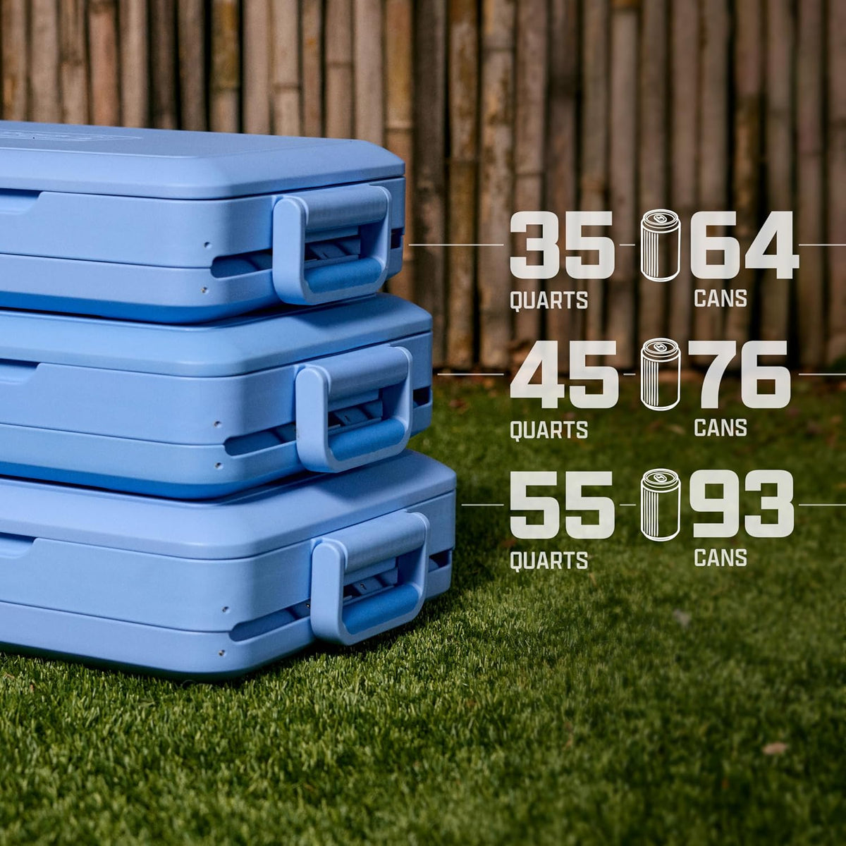 Portable foldable cooler