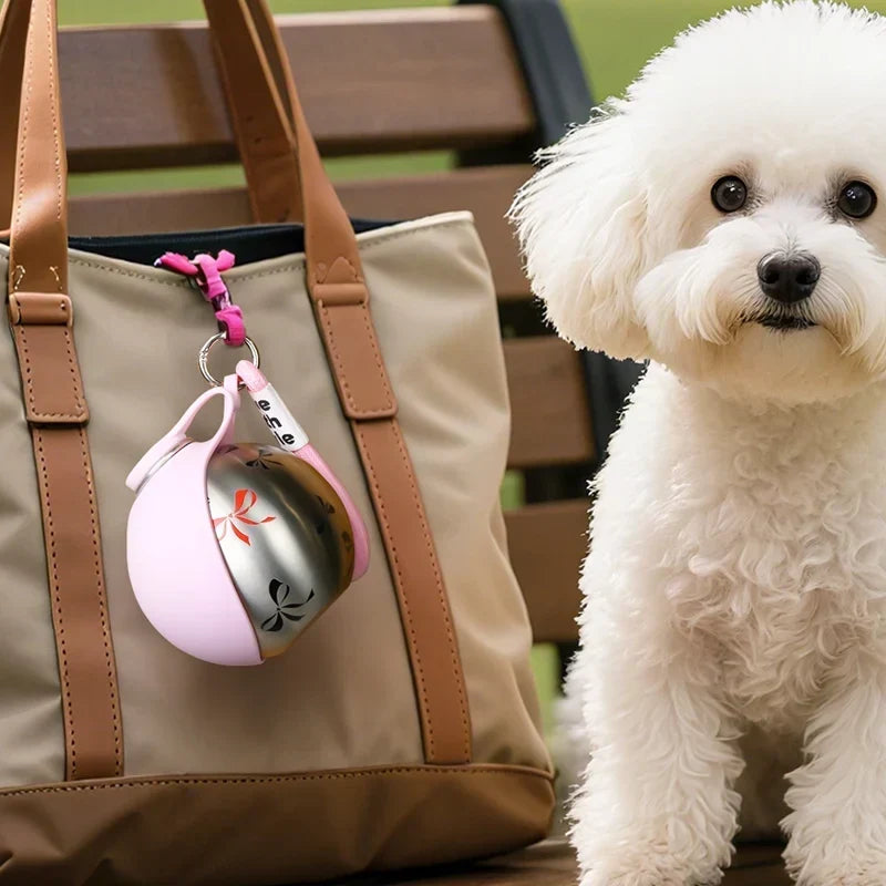 🐶🥣2-in-1 Portable Dog Water Bottle for Small Dogs - Leak-Proof & Compact
