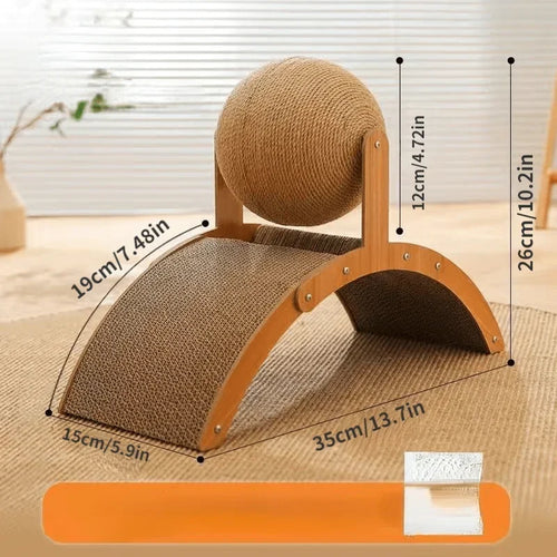 Ferris Wheel Style Cat Teaser Toy Set